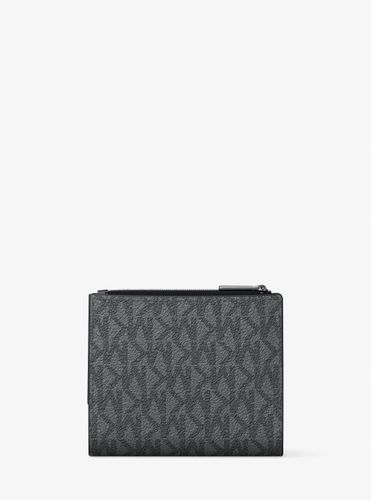 MK Portefeuille Hudson à logo Signature - Michael Kors - Michael Kors Mens - Modalova