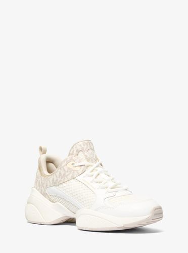 MK Basket Bowie en maille avec logo Signature - Michael Kors - MICHAEL Michael Kors - Modalova