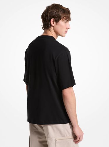 MK T-shirt en coton avec logo - Michael Kors - Michael Kors Mens - Modalova