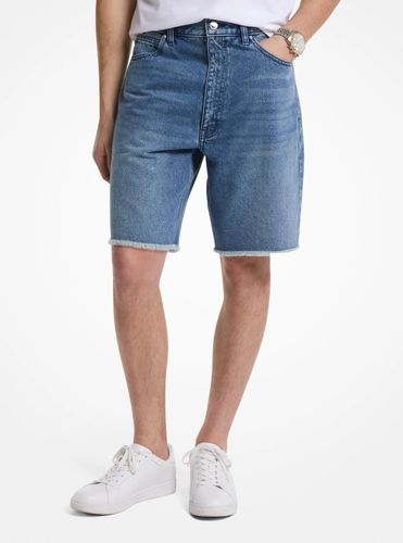 MK Short en denim effiloché - Michael Kors - Michael Kors Mens - Modalova