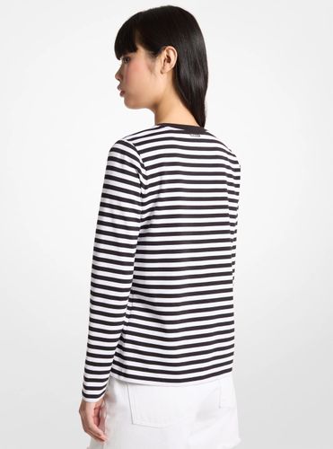 MK T-shirt en coton rayé Saint-Tropez - Michael Kors - MICHAEL Michael Kors - Modalova