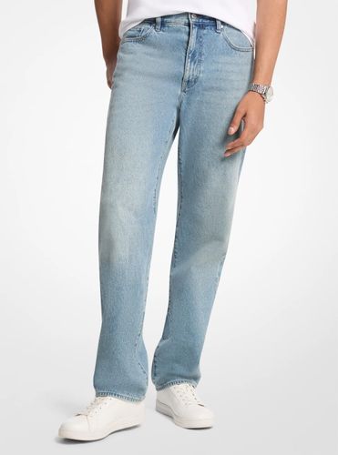 MK Jean Finn en denim extensible à coupe droite - Michael Kors - Michael Kors Mens - Modalova