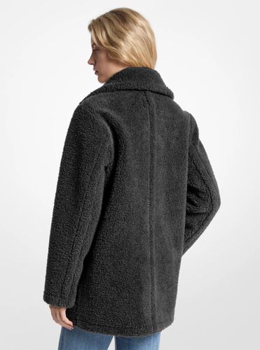 MK Manteau teddy en fausse fourrure - Michael Kors - MICHAEL Michael Kors - Modalova