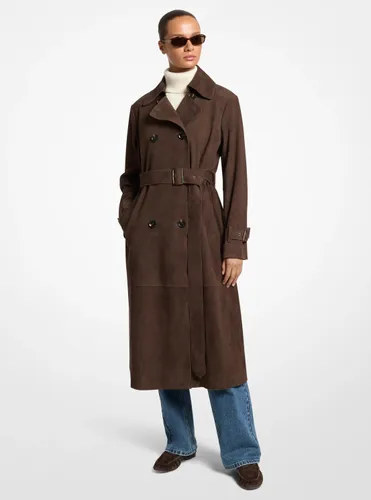 MK Trench en daim - Michael Kors - MICHAEL Michael Kors - Modalova