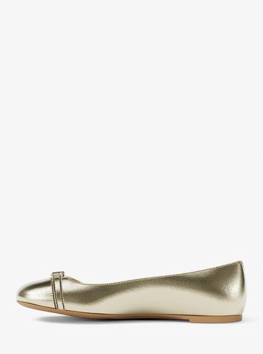MK Mocassin Mandy en cuir métallisé - Michael Kors - MICHAEL Michael Kors - Modalova
