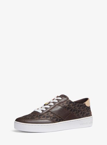 MK Basket Kaycee en cuir à logo Signature - Michael Kors - MICHAEL Michael Kors - Modalova