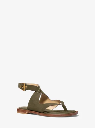 MK Sandale-tong Irene en cuir - Michael Kors - MICHAEL Michael Kors - Modalova