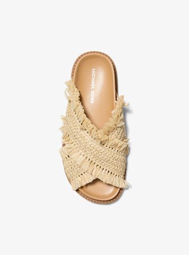 MK Sandale Peyton en crochet à franges - Michael Kors - MICHAEL Michael Kors - Modalova