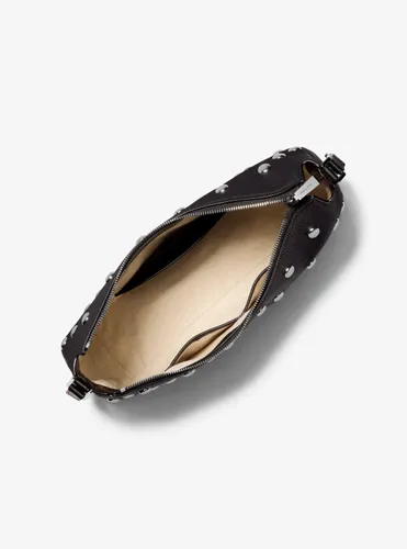 MK Sac porté épaule Nolita de taille moyenne en cuir clouté - Michael Kors - MICHAEL Michael Kors - Modalova