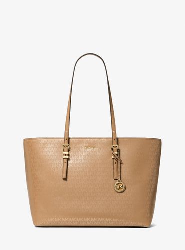 MK Grand cabas Quinn métallisé à logo Signature - Michael Kors - MICHAEL Michael Kors - Modalova