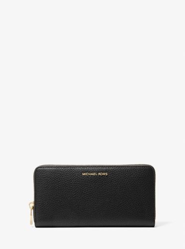 MK Grand portefeuille Jet Set en cuir grainé - Michael Kors - MICHAEL Michael Kors - Modalova