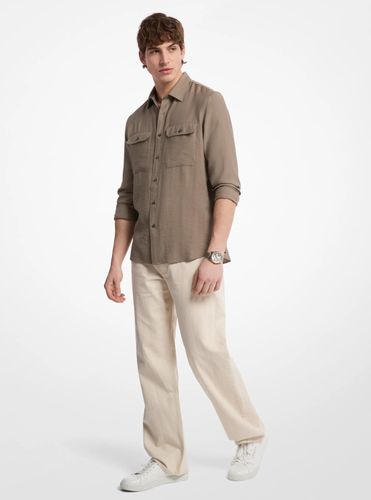 MK Chemise tissée à coupe classique - Michael Kors - Michael Kors Mens - Modalova