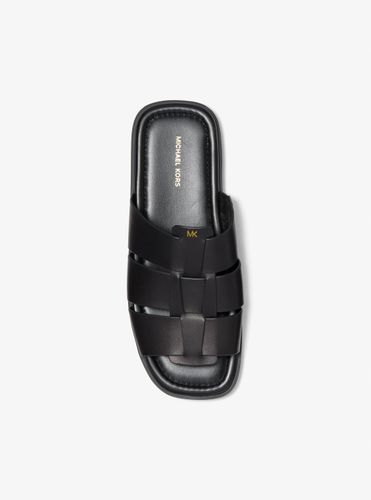 MK Mule Indy en cuir - Michael Kors - MICHAEL Michael Kors - Modalova
