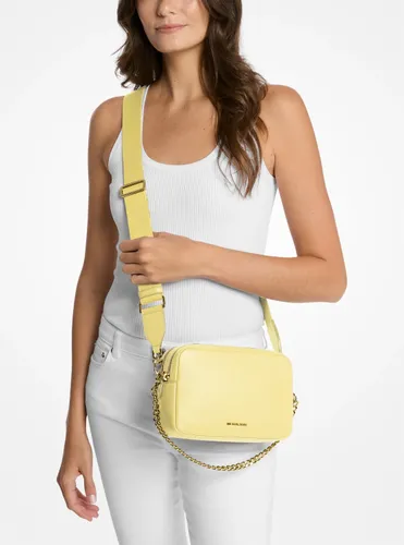 MK Sac à bandoulière pour appareil photo Bryant de taille moyenne en cuir grainé - Michael Kors - MICHAEL Michael Kors - Modalova