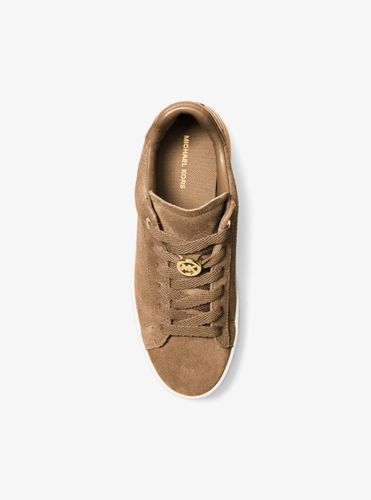 MK Basket Dottie en daim à semelle compensée - Michael Kors - MICHAEL Michael Kors - Modalova