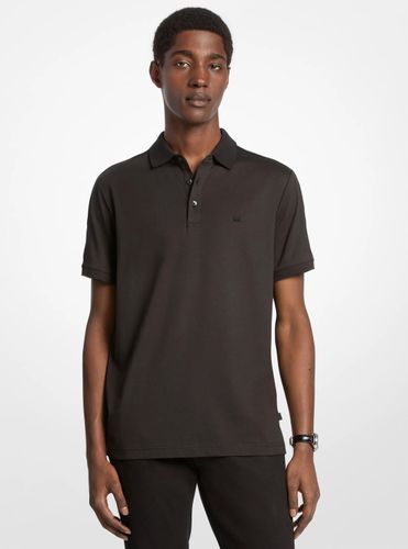 MK Polo en coton à logo - Michael Kors - Michael Kors Mens - Modalova