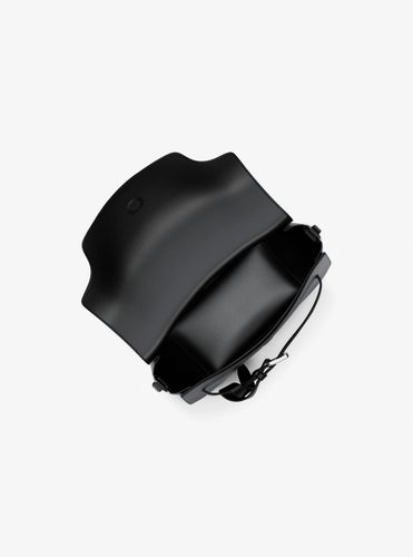 MK Petit sac à bandoulière Emilia façon sacoche en cuir grainé - Michael Kors - MICHAEL Michael Kors - Modalova
