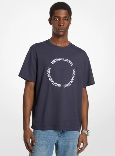 MK T-shirt en coton à logo brodé - Michael Kors - Michael Kors Mens - Modalova