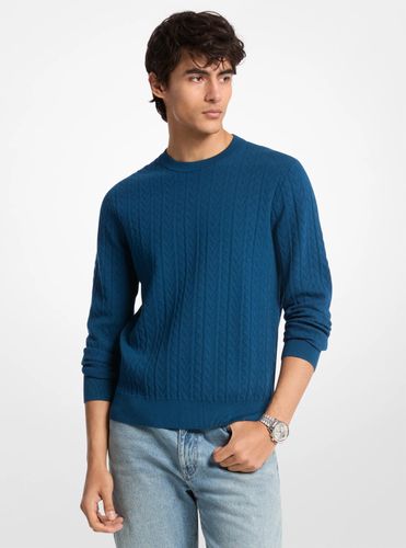 MK Pull en jacquard avec logo MK2000 en relief - Michael Kors - Michael Kors Mens - Modalova
