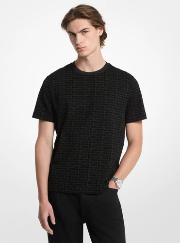 MK T-shirt en jersey de coton à imprimé logo - Michael Kors - Michael Kors Mens - Modalova