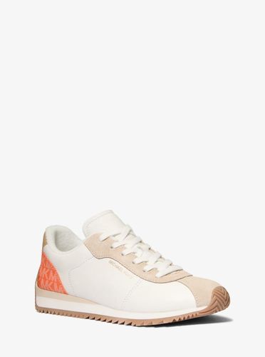 MK Basket Rhodes en cuir à couleurs contrastées et à logo Signature - Michael Kors - MICHAEL Michael Kors - Modalova