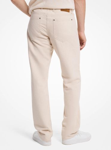 MK Jean Finn en denim extensible à coupe droite - Michael Kors - Michael Kors Mens - Modalova