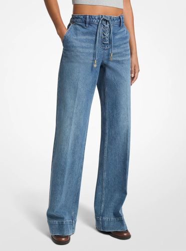 MK Jean Isla en denim extensible à taille haute - Michael Kors - MICHAEL Michael Kors - Modalova