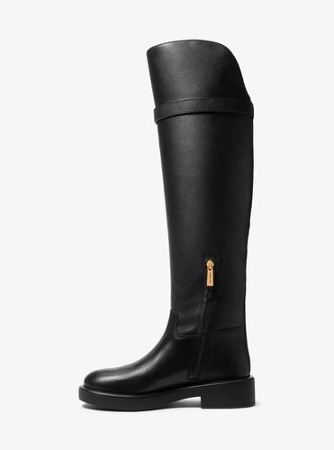 MK Botte cavalière Hamilton Moderne en cuir - Michael Kors - MICHAEL Michael Kors - Modalova