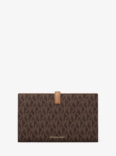 MK Grand portefeuille Jet Set Travel à logo Signature - Michael Kors - MICHAEL Michael Kors - Modalova