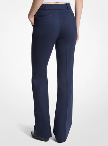 MK Pantalon bootcut en laine mélangée extensible - Michael Kors - MICHAEL Michael Kors - Modalova