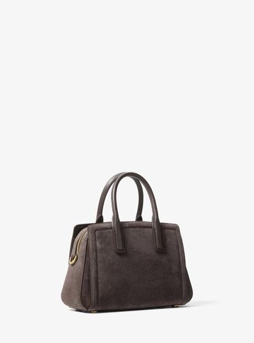 MK Très petit sac à bandoulière convertible Laila en daim - Michael Kors - MICHAEL Michael Kors - Modalova