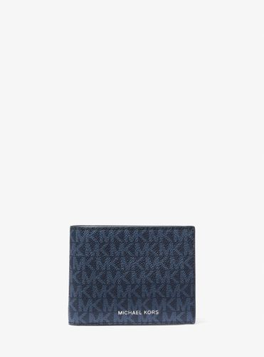 MK Portefeuille compact Harrison à logo avec porte-cartes - Michael Kors - Michael Kors Mens - Modalova