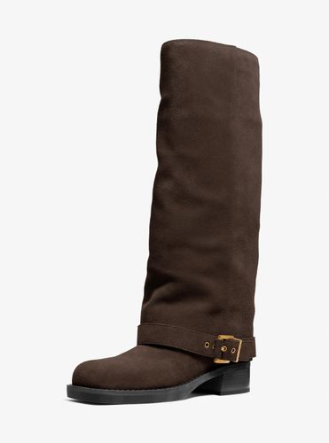 MK Botte Colby en cuir et à logo Signature - Michael Kors - MICHAEL Michael Kors - Modalova