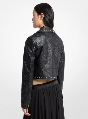 MK Veste à clous effet froissé - Michael Kors - MICHAEL Michael Kors - Modalova