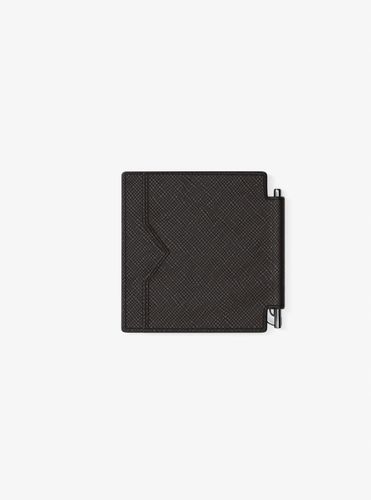 MK Porte-cartes Edison en cuir résistant aux rayures avec pince à billets - Michael Kors - Michael Kors Mens - Modalova