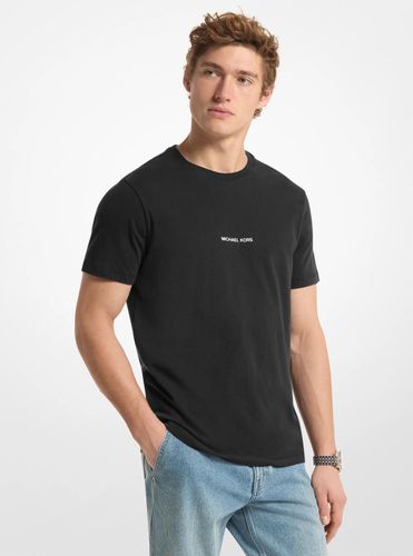 MK T-shirt en jersey de coton à logo graphique - Michael Kors - Michael Kors Mens - Modalova
