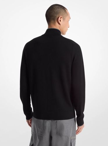 MK Pull en laine à demi-zip - Michael Kors - Michael Kors Mens - Modalova
