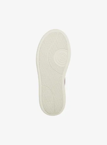 MK Basket Hayes à semelle compensée en daim à effet crocodile en relief - Michael Kors - MICHAEL Michael Kors - Modalova
