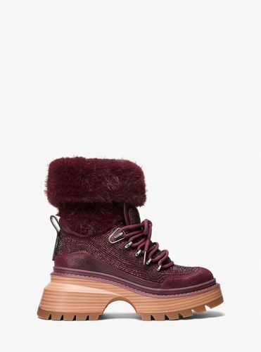 MK Botte Shiloh travaillée en mélange de matières - Michael Kors - MICHAEL Michael Kors - Modalova