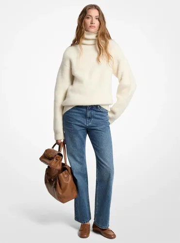 MK Pull à col roulé en mélange d'alpaga - Michael Kors - MICHAEL Michael Kors - Modalova