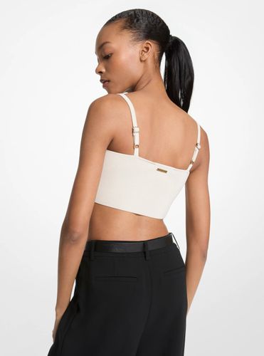 MK Débardeur court en mélange de viscose - Michael Kors - MICHAEL Michael Kors - Modalova