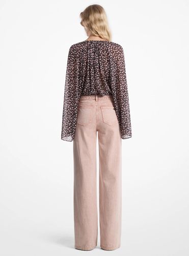 MK Jean large teint en pièce - Michael Kors - MICHAEL Michael Kors - Modalova