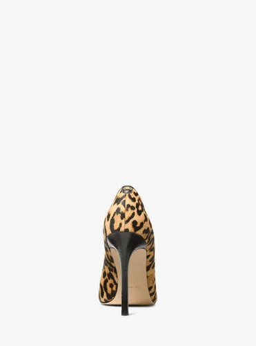 MK Escarpin Elyse en poil de vachette à imprimé léopard - Michael Kors - MICHAEL Michael Kors - Modalova