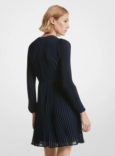 MK Robe plissée en crêpe georgette - Michael Kors - MICHAEL Michael Kors - Modalova