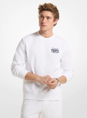 MK Sweat-shirt ras-du-cou Saint Tropez à double maille - Michael Kors - Michael Kors Mens - Modalova