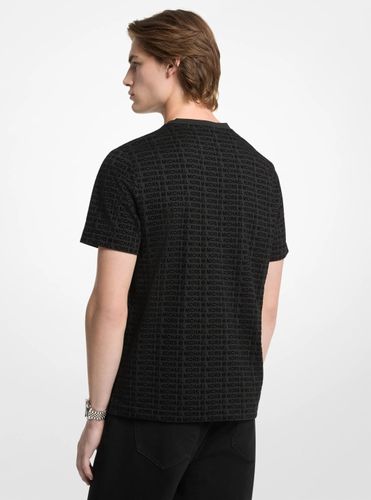 MK T-shirt en jersey de coton à imprimé logo - Michael Kors - Michael Kors Mens - Modalova