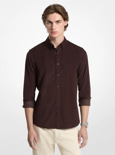 MK Chemise en velours côtelé de coton - Michael Kors - Michael Kors Mens - Modalova
