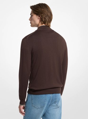 MK Pull en laine à demi-zip - Michael Kors - Michael Kors Mens - Modalova