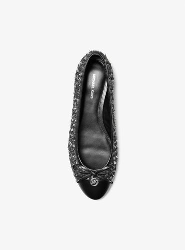 MK Ballerine Piper Flex en tweed métallisé - Michael Kors - MICHAEL Michael Kors - Modalova