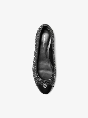 MK Ballerine Piper Flex en tweed métallisé - Michael Kors - MICHAEL Michael Kors - Modalova